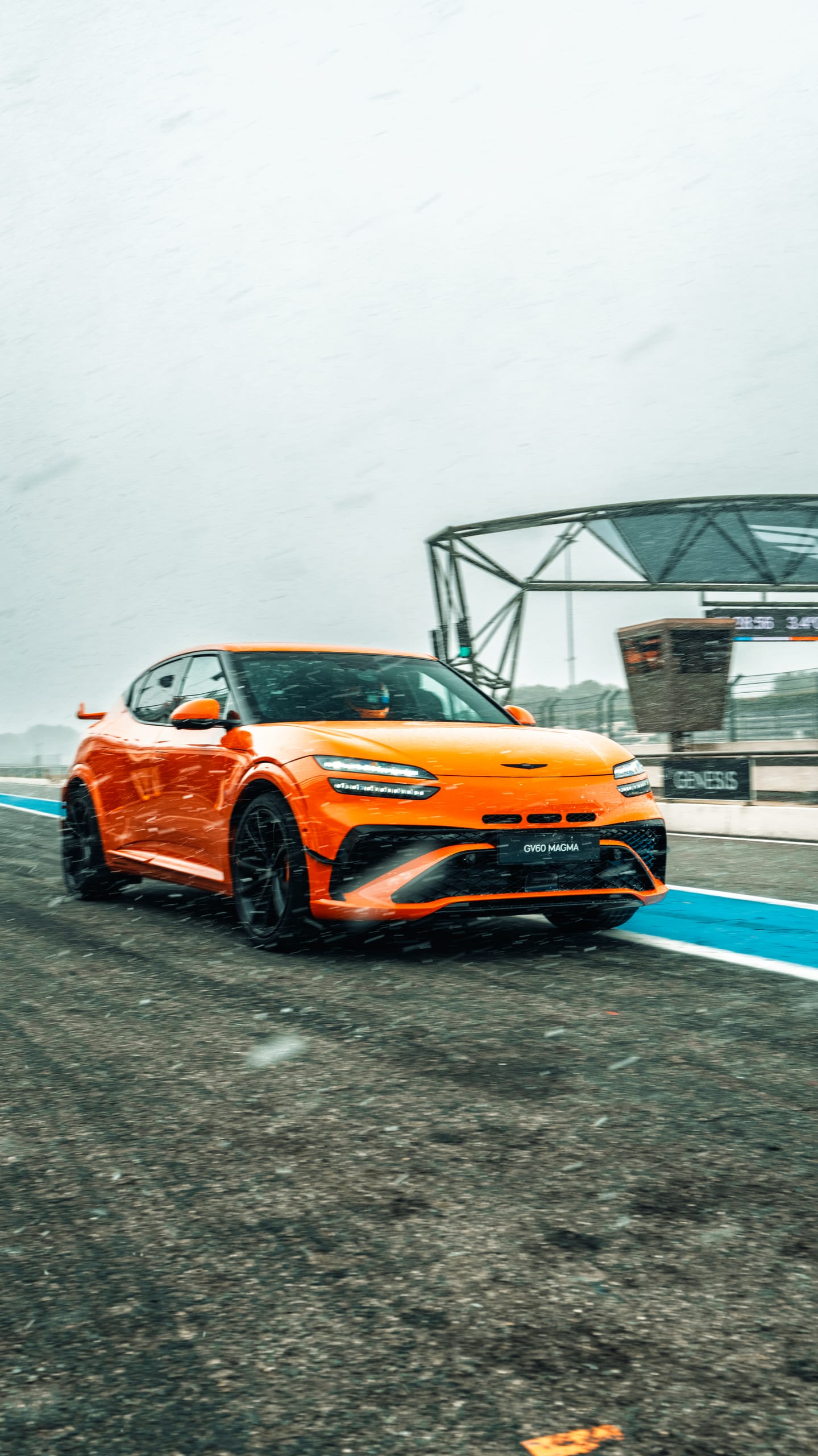 AlexMartini on location at the Genesis Magma Racing Paul Ricard production